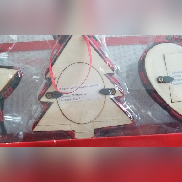 Set of 3 St Nicholas Square Holiday Ornament Frames - Picture 6 of 6